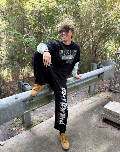 "Fear" Layered Long-Sleeve